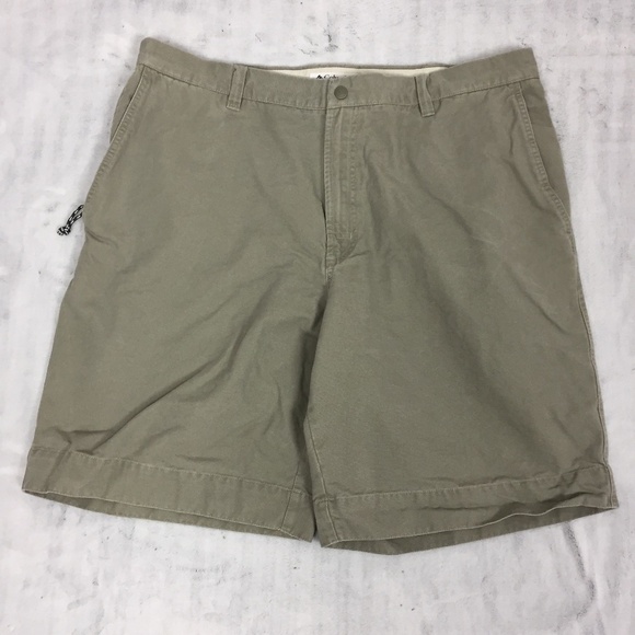 Columbia Shorts Mens 40W Active Outdoor Sportswear Olive Green Denim - Picture 9 of 11